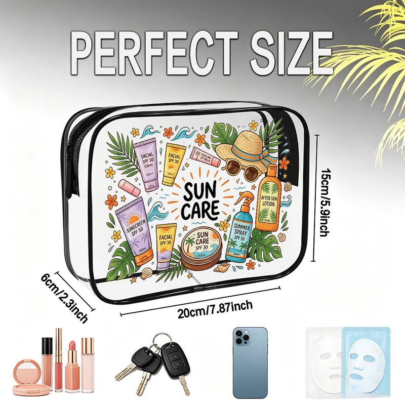 Portable Travel Cosmetic Toiletry Bag - Image 1