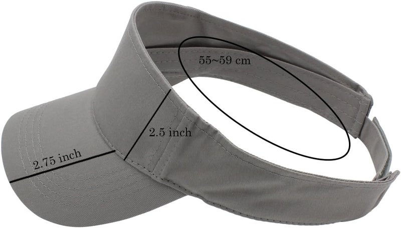 Top Level Sun Sports Visor Men Women - One Size Cap Hat - Image 3