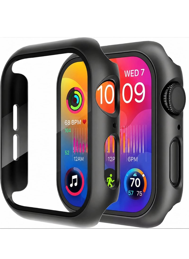 Apple Watch Series 11 /10 46mm case with Tempered Film Screen Protector