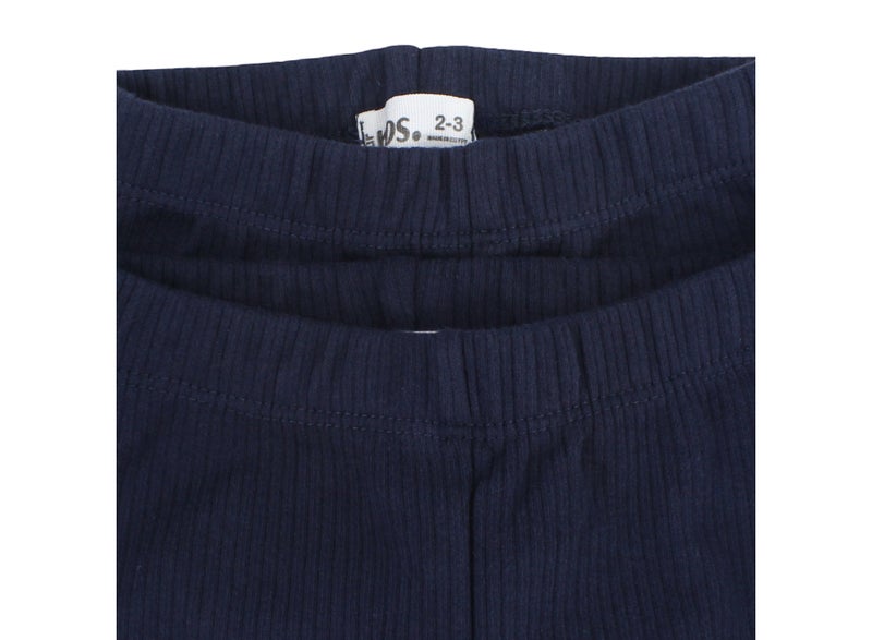 playmore Unisex Cotton Ribbed Thermal Pants (Pack Of 2) – Navy - Image 2