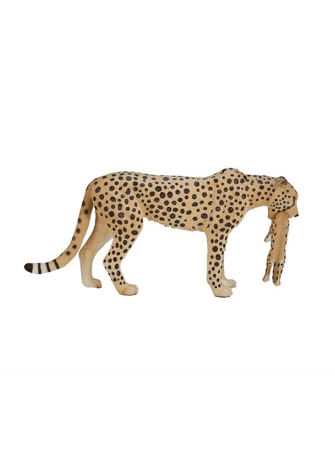 MOJO Cheetah (Female) with Cub Realistic International Wildlife Toy-Replica Hand Painted Figurine, Mixed (387167) - Image 4