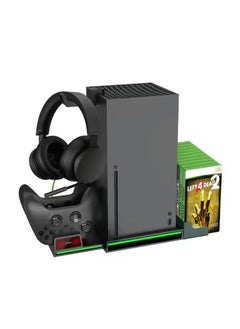 Dobe TYX-1622 Multi-function Base XSX Controller Charger Disc Storage Rack for XOBX Series X Console