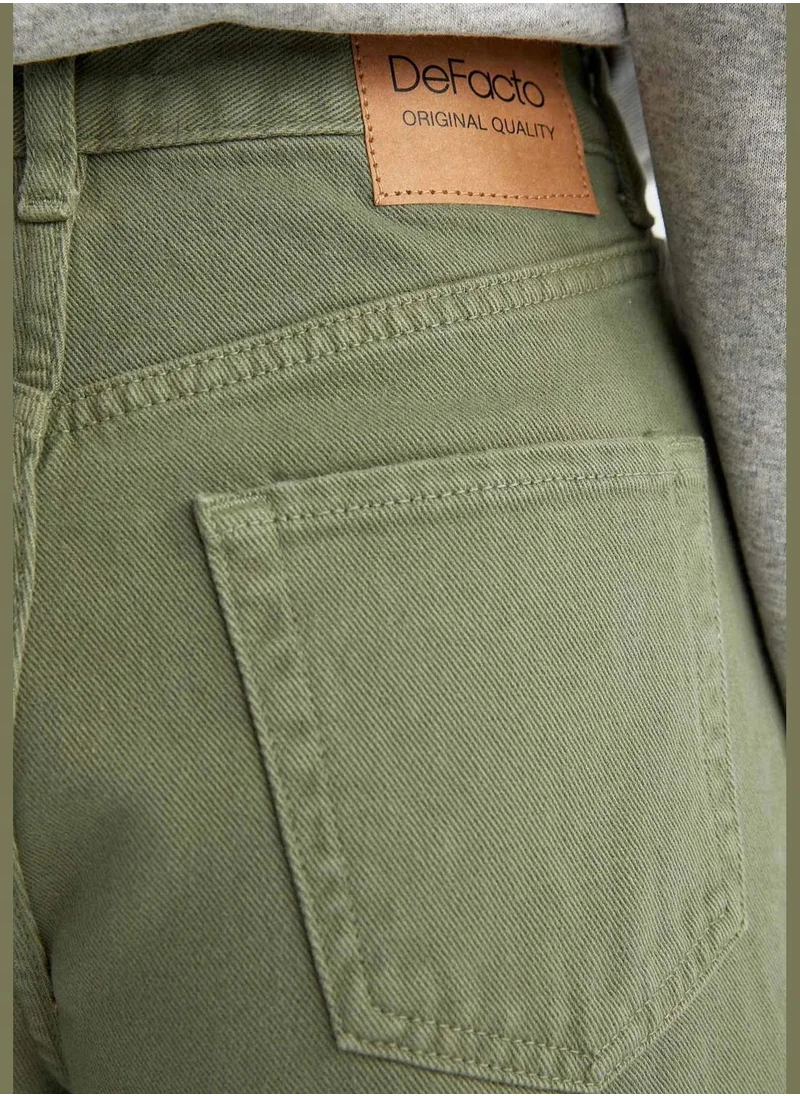 DeFacto Woman Wide Leg Woven Trousers