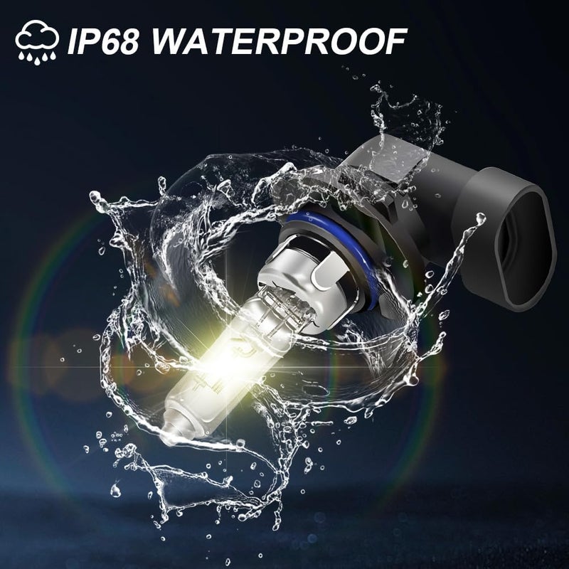 Erato 9005/HB3 Halogen Headlight Bulb 12V 55W/60W Fog Lights 4300K Warm White Replacement Headlamp (2 Packs) - Image 5