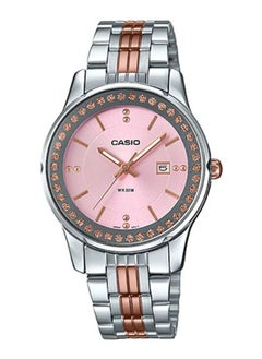 CASIO Analog Quartz Stainless Steel Ladies Watch LTP-1358RG-4A 