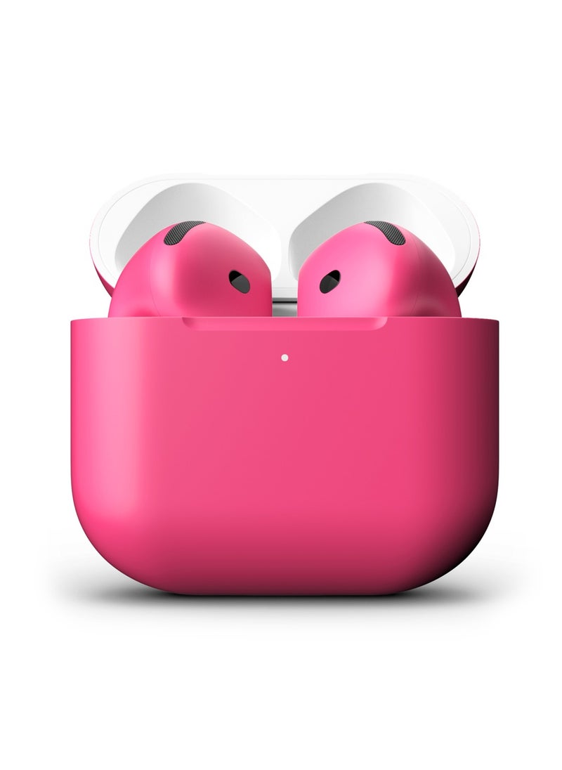 Craft - MERLIN CRAFT CUSTOMIZED APPLE AIRPODS 4 NEON PINK - Image 1