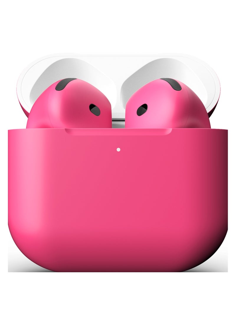 Craft - MERLIN CRAFT CUSTOMIZED APPLE AIRPODS 4 NEON PINK - Image 1