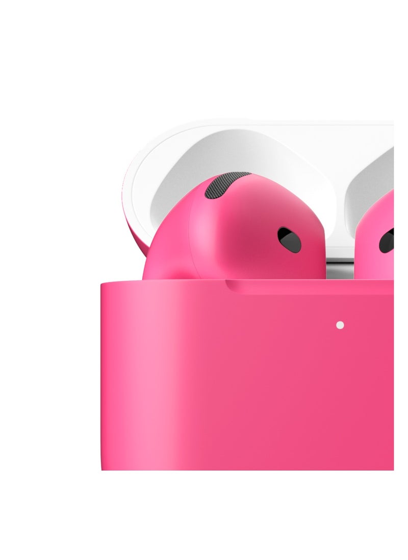 Craft - MERLIN CRAFT CUSTOMIZED APPLE AIRPODS 4 NEON PINK - Image 1