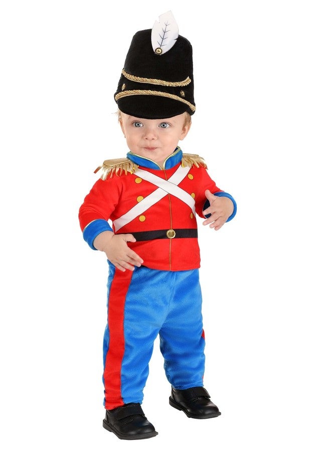 Fun Costumes Infants Toy Soldier Costume - 0/3 Months - Red - Image 2