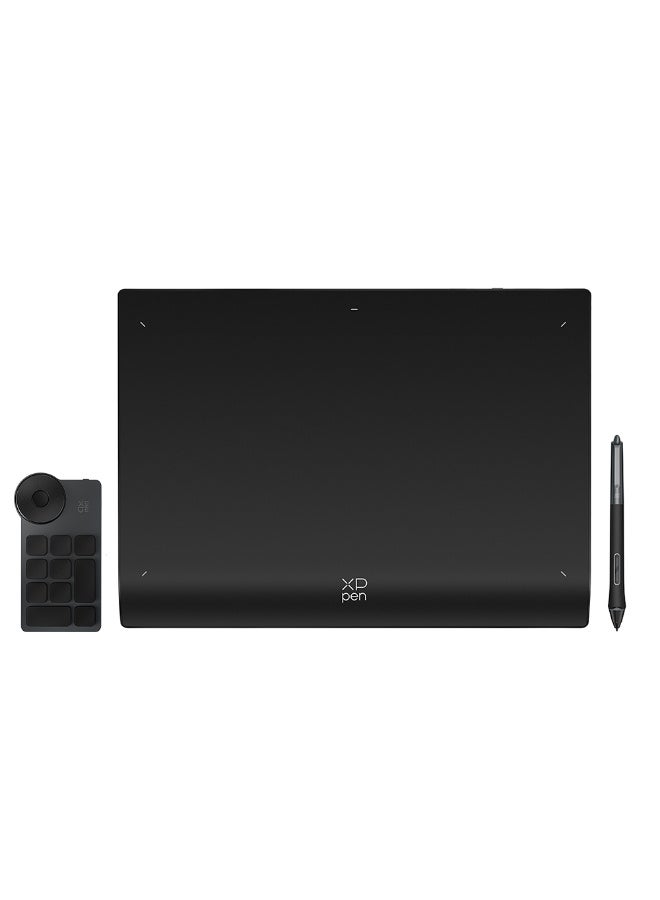 XP-PEN جهاز لوحي للرسم اللاسلكي XPPen Deco Pro XLW 2nd، مقاس 15 بوصة، مزود بتقنية البلوتوث ولوحة مفاتيح صغيرة وقلم X3 Pro، ولوحة رسم رقمية للرسوم المتحركة والفن الرقمي وتحرير الفيديو - Image 1