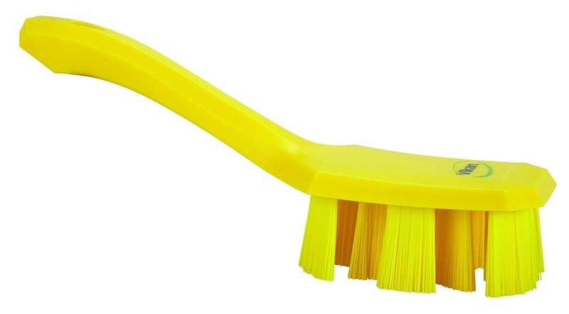 Vikan Vikan 41796 Brush Short Handle UST Stiff PPPBT Yellow  - Image 2