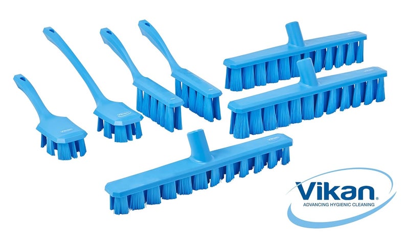 Vikan Vikan 41796 Brush Short Handle UST Stiff PPPBT Yellow  - Image 3