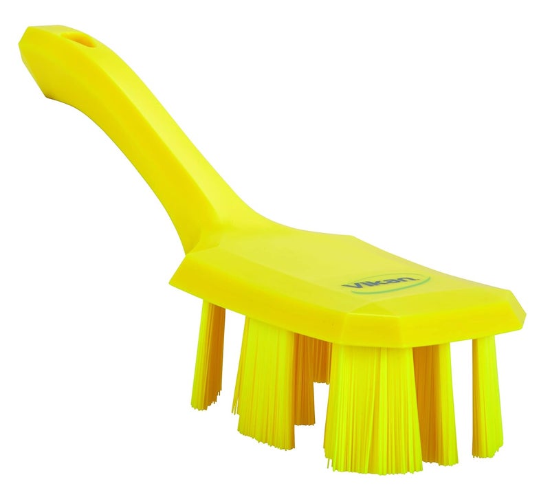 Vikan Vikan 41796 Brush Short Handle UST Stiff PPPBT Yellow  - Image 1