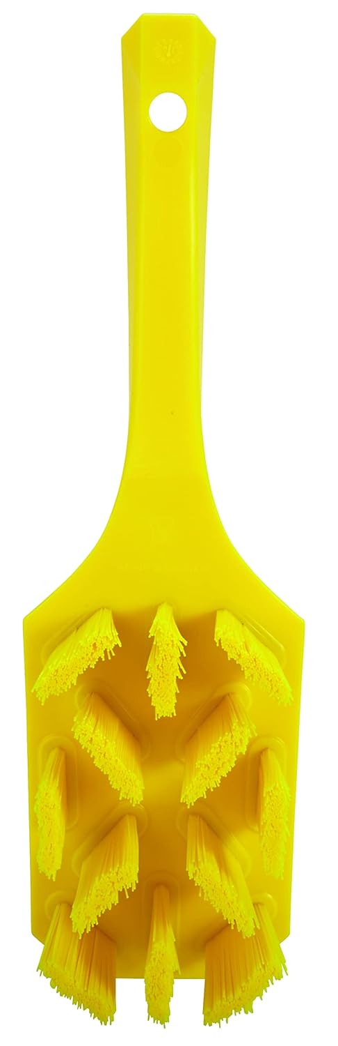 Vikan Vikan 41796 Brush Short Handle UST Stiff PPPBT Yellow  - Image 4