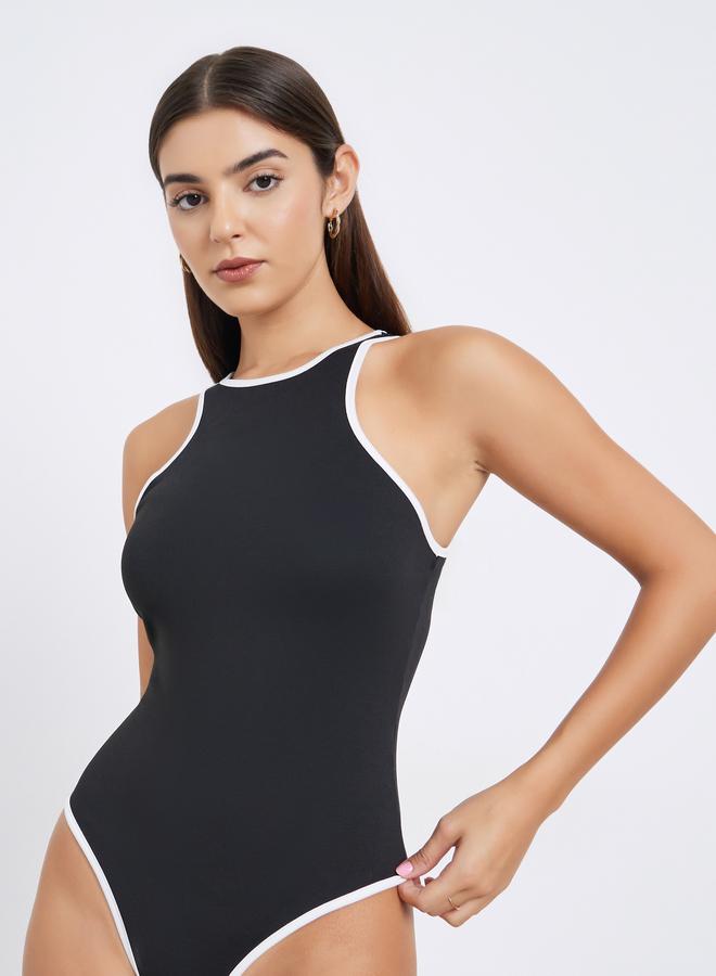 Styli Sleeveless Black Cami Top - Image 1