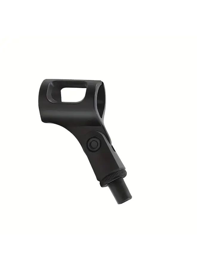 Black Flexible Microphone Stand Adjustable Gooseneck Arm For Desktop Live Broadcast - Image 4