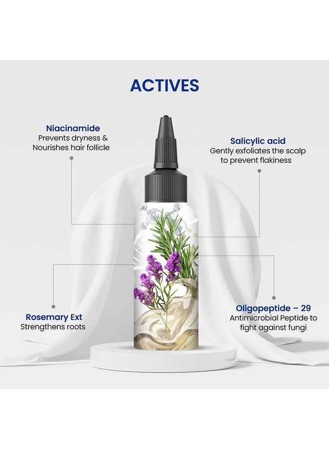 PROTOUCH Anti Dandruff Drops (Serum) - Niacinamide, 0.5% Salicylic Acid, Oligopeptide, Rosemary Ext | Soothes Itchy, Inflamed Scalp | Nourished Hair | For All Scalp Types - 60 ML - Image 3