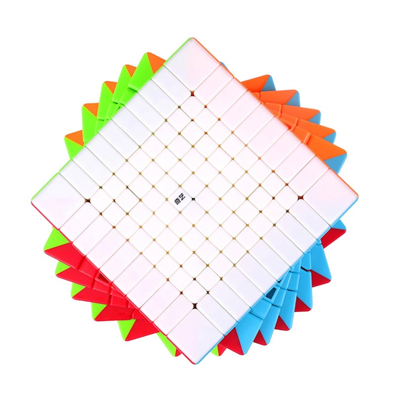 Willking Qiyi 10x10 stickerless Speed Cube QY 10x10x10 Puzzle Speed Cube - Image 1