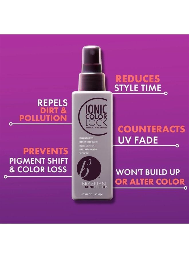 B3 BRAZILIAN BONDBUILDER B3 Shampoo/Conditioner/Ionic Color Lock Trio Pack - Image 2