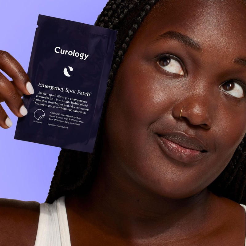 Curology Emergency Spot Pimple Patches for Face, Stocking Stuffer Gifts, Hydrocolloid Pimple Patches Fast-Acting, 40 Count - Image 3