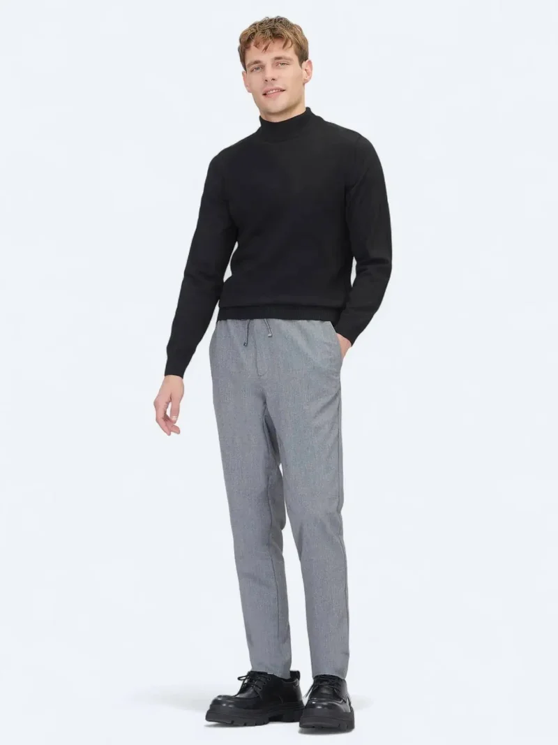 Kip Black Knitwear Sweatshirt