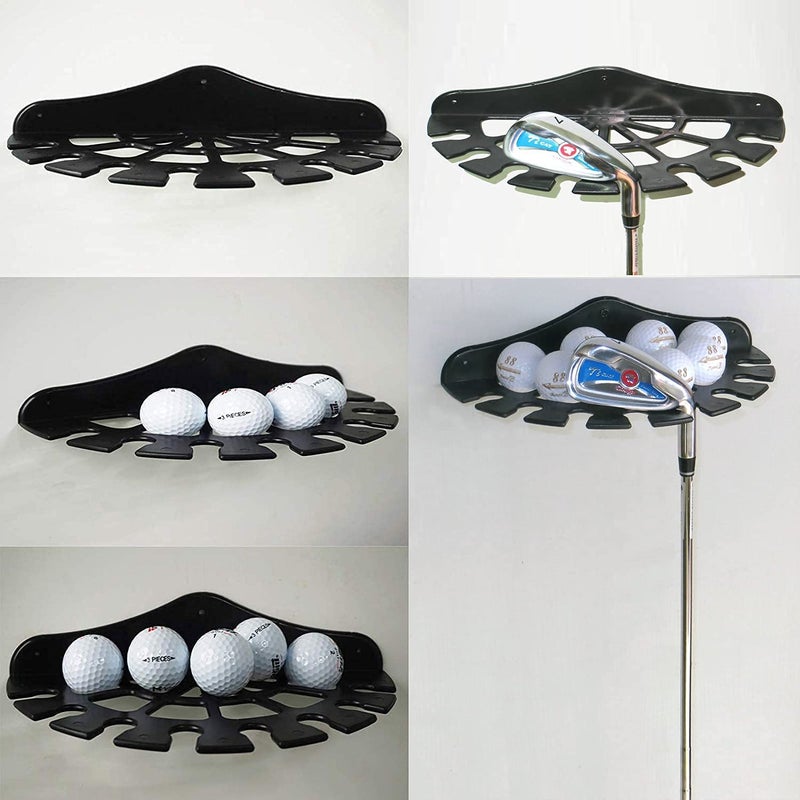 AUXPhome Golf Club Organizers Golf Club Display Golf Putter Rack Golf Club Storage Rack Golf Club Holder Golf Club Wall Mounted Bracket - Great Way to Organize Your Clubs - Easy to Install - Hardware included - Image 4