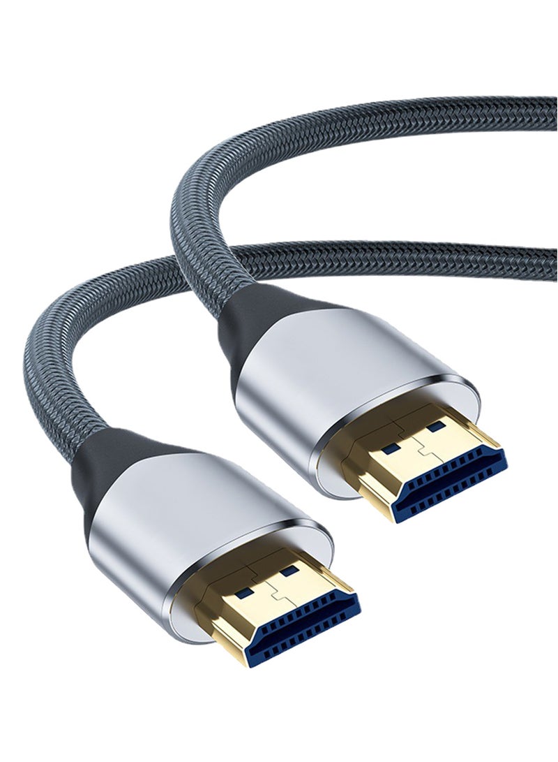 8K HDMI Cable, Nylon Braided 2.1 HDMI CL3 Rated Support Dolby Atmos, 8K@60Hz/4K@120Hz, Ultra Speed 48Gbps, eARC, HDCP 2.2 & 2.3, Dynamic HDR Compatible with Monitor/Projector/Sw-itch/P-S5/Xbo-x (1M) - Image 1