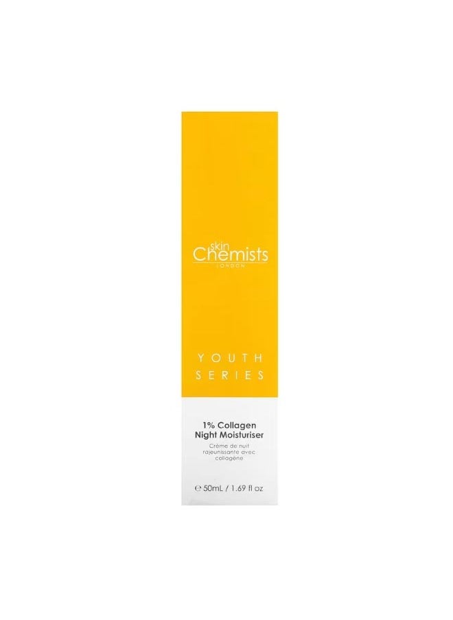 skinChemists - Youth Series 1 Collagen Night Moisturiser 1.69 fl oz 50 ml - Image 1