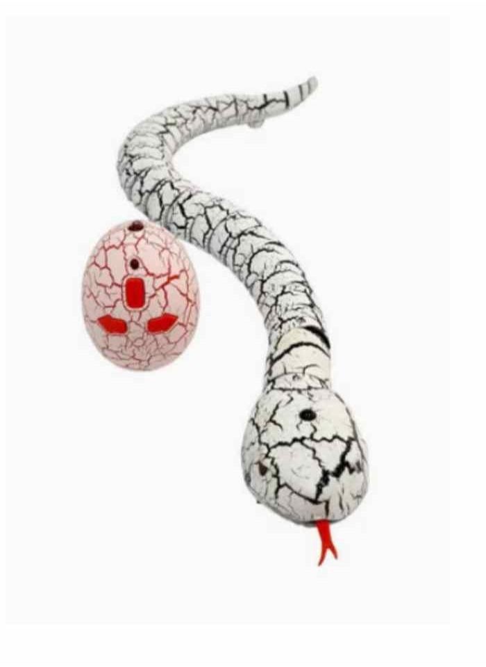 RC Snake Toy With Remote Controller White  - Image 1