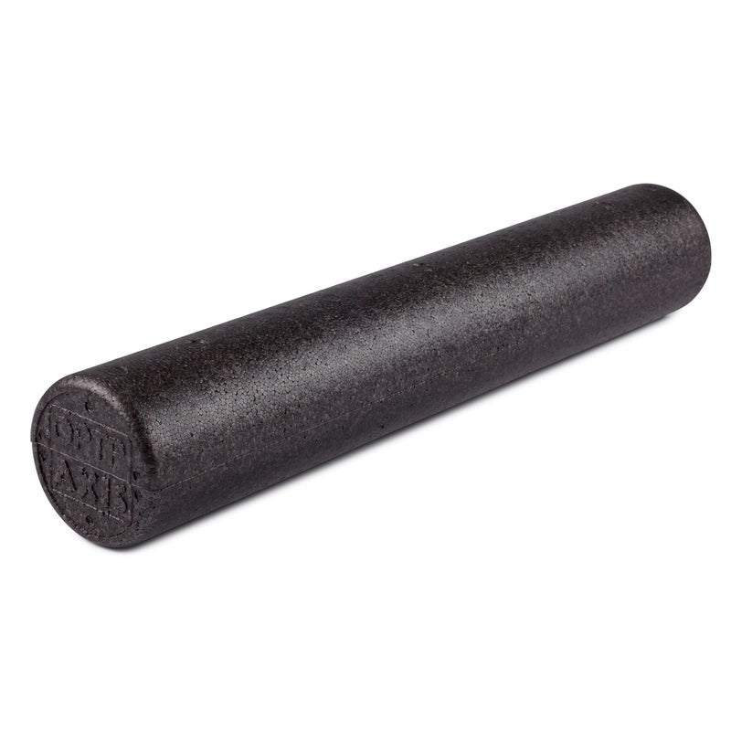 OPTP AXIS Firm Foam Roller, High Density Foam Roller for Physical Therapy, Yoga, Pilates, Fitness Exercise and Sports Training (Black, 36" X 6" Round) - Image 1