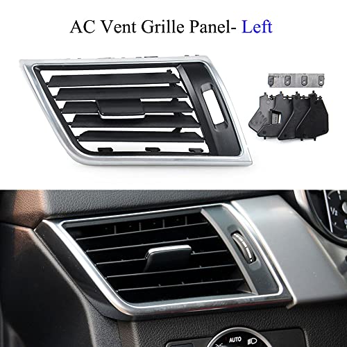 Goodithy Front Left Air Conditioning Vent Cover, AC Vent Grille Outlet Cover Vent Panel Replacement For Mercedes Benz W166 M ML GL Class ML300 ML350 ML400 ML450 GL350 2012-2015 (Black Left) - Image 5