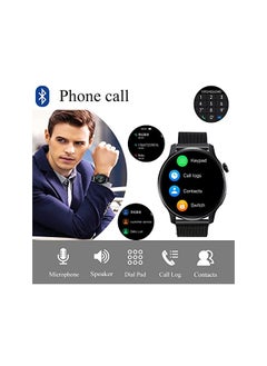PROMASS Smart Watch for Men Women with Phone Call (Dial/Receive),Fitness Tracker Smartwatch for Android iOS Phones,Health Heart Rate Sleep Monitor Calorie Pedometer Reminders Music Multi-Sport Modes  - Image 3