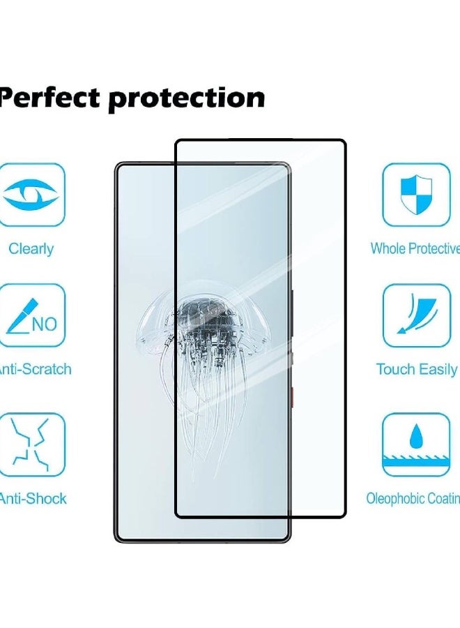 ZOOMEE Tempered Glass Screen Protector for Red Magic 10 Pro / 10 Pro Plus, 9H Hardness, Anti Finger Print, Scratch Resistant, Anti Shatter, 1 Pack - Image 3