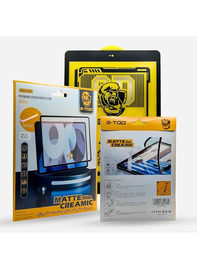 S-TOP Ceramicshield Matte Ceramic Ipad Screen Protector With Anti Scratch Ipad 9.7 - Image 2