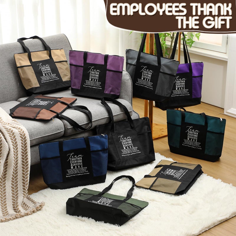 Locmeo 10Pcs Team Appreciation Tote Bags For Women Employee Appreciation Staff Gifts For Rad Tech Nurses Practitioner - Image 4