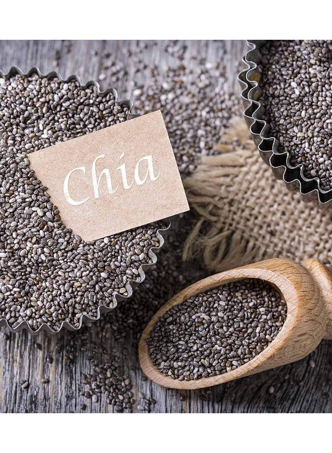 U360 Organic Chia Seeds | Omega 3 and Fibe Seeds for Weight Management | Rich in Calcium, Protein & Fibre U360_Chia-Seeds_I 200g - Image 1