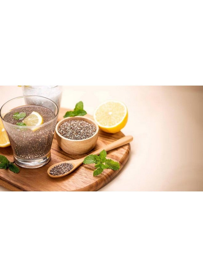 U360 Organic Chia Seeds | Omega 3 and Fibe Seeds for Weight Management | Rich in Calcium, Protein & Fibre U360_Chia-Seeds_I 200g - Image 2
