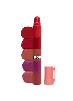 5 In 1 Lip Twist 01 Perfect Pout - 8 Gms - Intense Colour Payoff | Satin Matte Finish | Ultra-Pigmented | Full-Coverage & Long-Wear