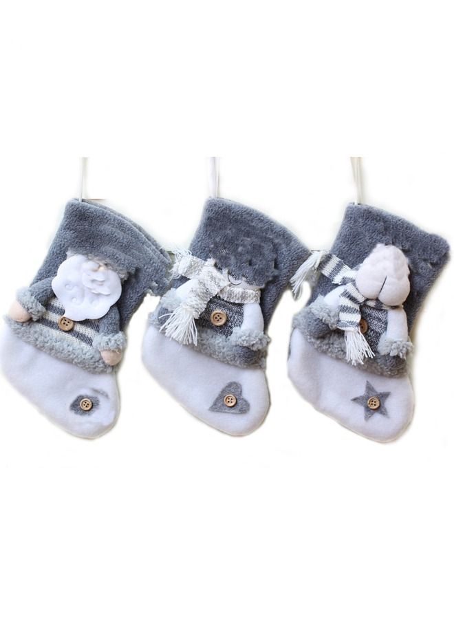 Generic 3 PCS White Socks - Image 1