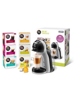 Dolce Gusto Mini Me Single Serve Capsule Coffee Machine Starter Kit,Including Coffee Capsules 0.8 L 1460 W EDG155.BG Black /Grey  - Image 1