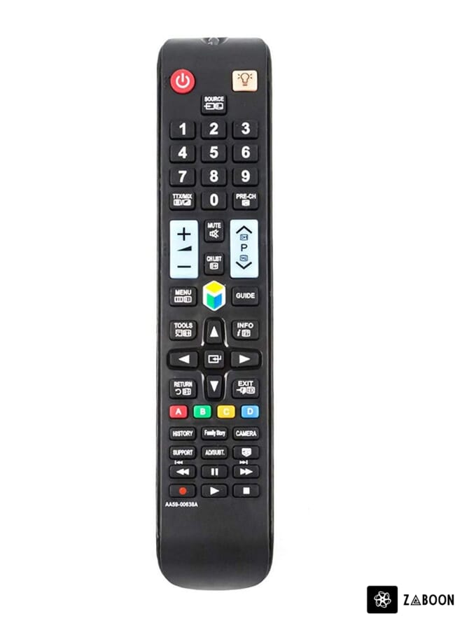 Zaboon Allimity TV Remote Control For Samsung Smart 3D Black