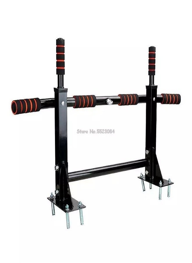 Generic Doorway Pull-Up Bar Wall Mounted Frame With Ergonomic Grip Upper Body Workout Bar Home Fitness Exercise Tool  - Image 3