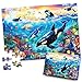 Jeacirio 100 Piece Puzzles for Kids Ages 68 810 Killer Whales Orca 100 Piece Jigsaw Puzzle for Senior Ocean Jigsaw Puzzle for Toddler Children Learning Educational Puzzles Toys for Boys and Girls - Image 2