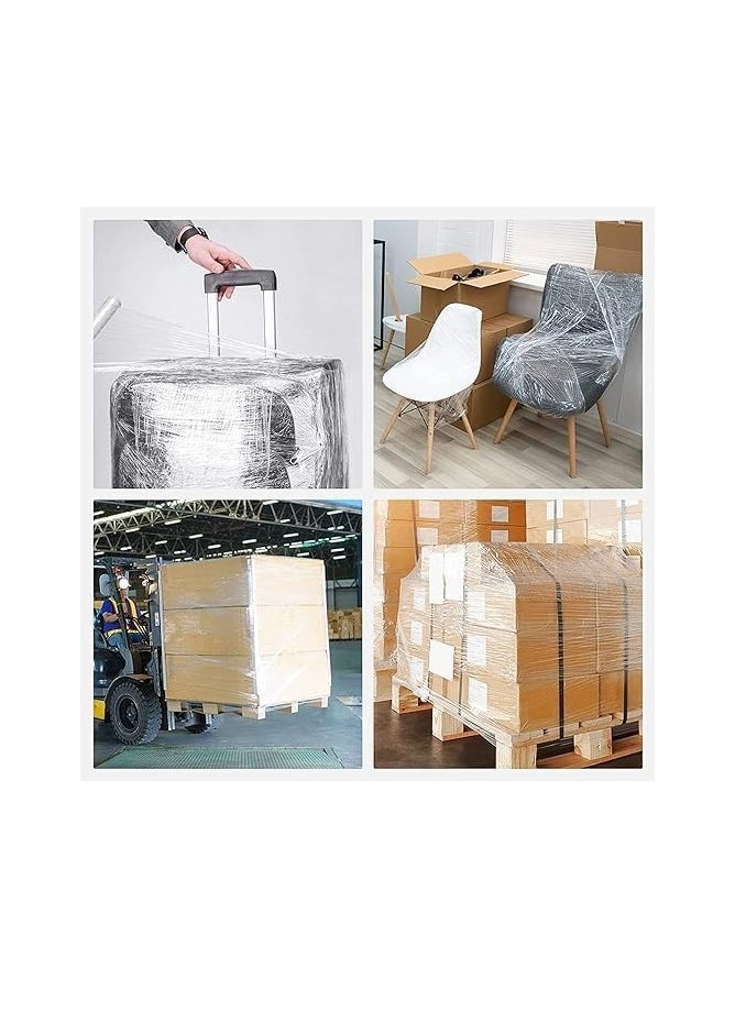 Clear Stretch Wrap Durable Self Adhesive Strong Cling Film Heavy Duty Waterproof Tear Resistant Plastic Wrapping Roll 2200g for Packaging Shifting Home Office Warehouse Store Use - pzsku/Z95CAEBDD4EB6512FC35FZ/45/_/1717487012/a97d8748-c8fe-47d0-a467-e688936902e6