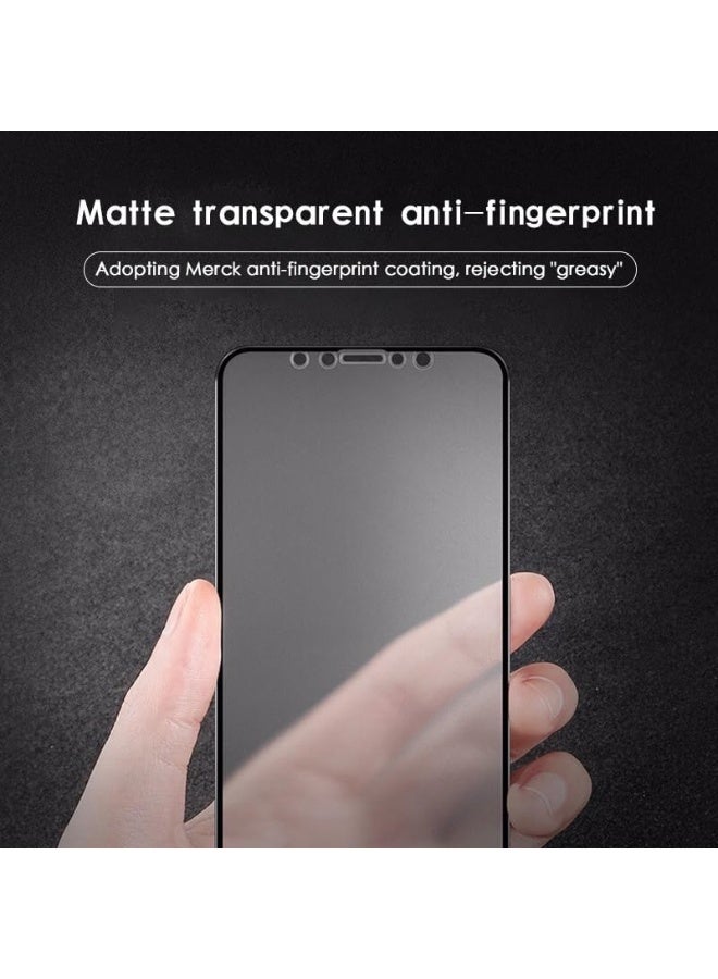 Muzz Matte-Transparent Shield For iPhone 15 Screen Protector, Matte Finish Ceramic Film, 3D Oleophobic, Shatterproof, Anti-reflective, 1 Pack HD (iPhone 15) - Image 2