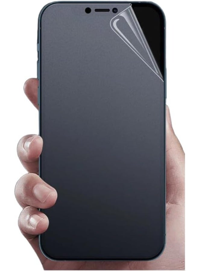 Muzz Matte-Transparent Shield For iPhone 15 Screen Protector, Matte Finish Ceramic Film, 3D Oleophobic, Shatterproof, Anti-reflective, 1 Pack HD (iPhone 15) - Image 1