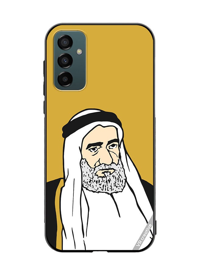 VR CREATIVE Protective Case Cover For Samsung Galaxy F23 Sheikh Mohammed Bin Hamad Al Sharqi Design Multicolour - Image 1