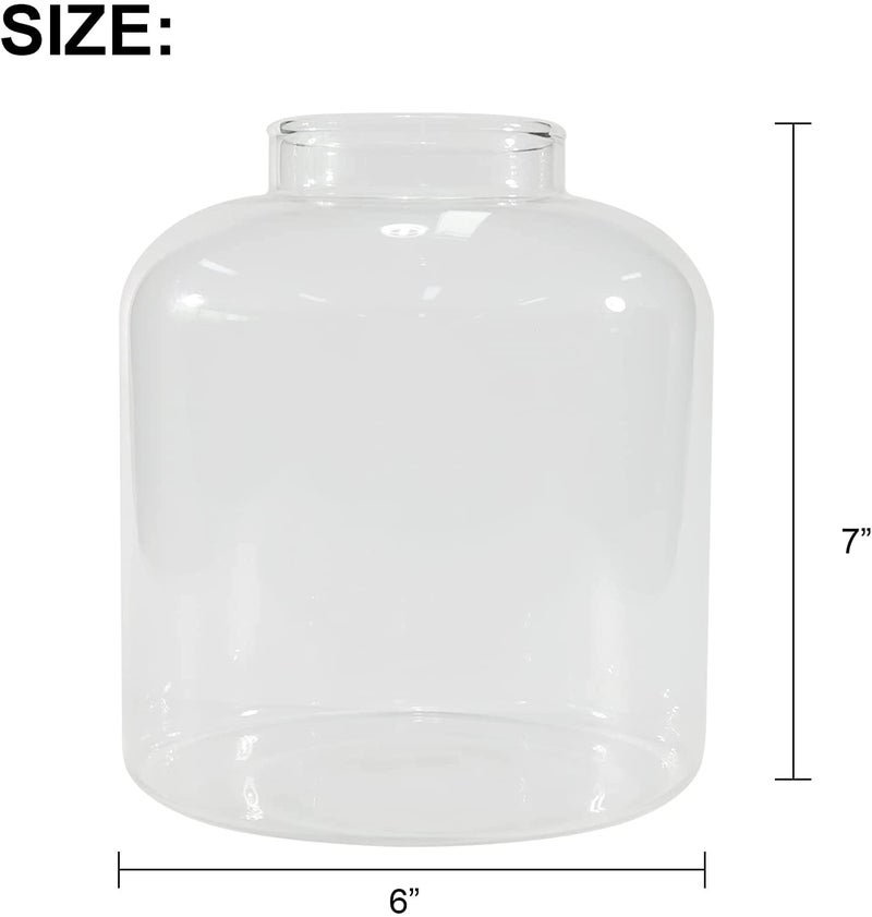 Yangbaga Large Glass Terrarium Succulent Plant Terrarium House for Plant/Moss Ball/Glass Fish Tank Mini Table with Wood Base & Ball lid Office Home Decoration - Image 2
