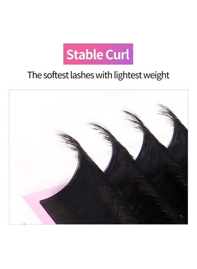 VEYES INC Eyelash Extension Supplies Classic Volume Lash Extensions Mixed Tray 0.15 D Curl 816Mm, Premium Mink Silk Individual Lashes Soft Matte Black Salon Use. - Image 5