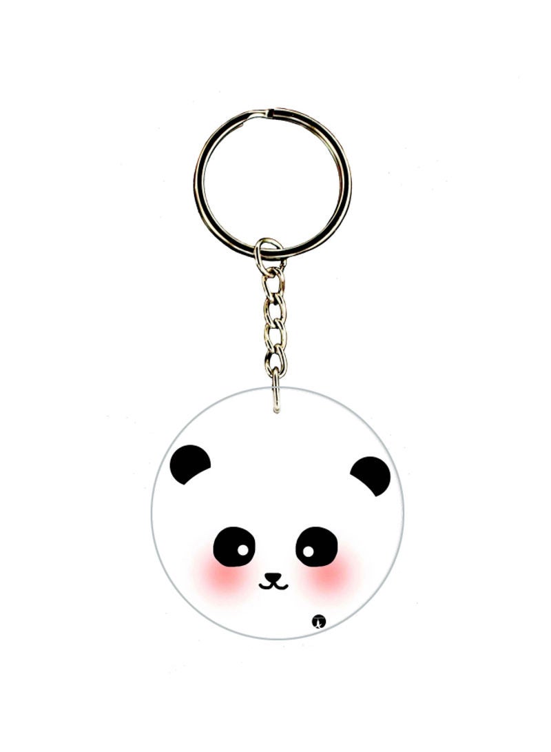 RKN Panda Printed Keychain
